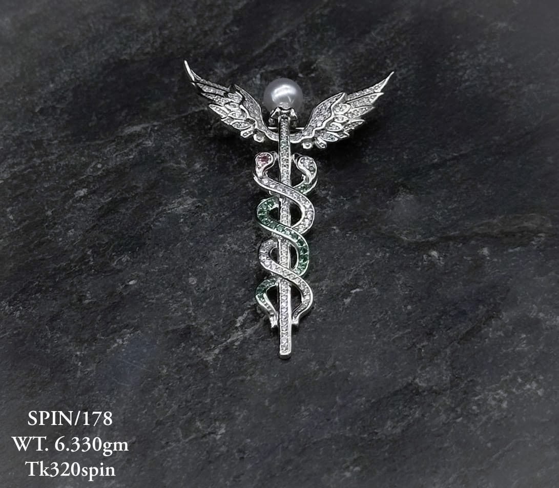 brooch-silver