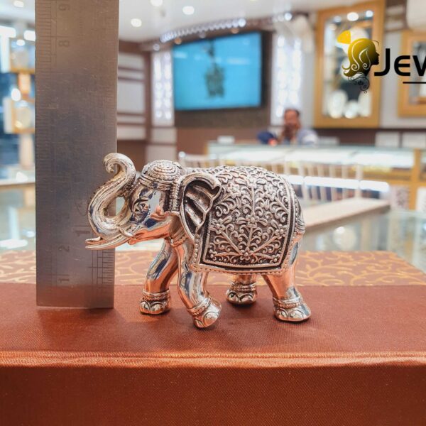 Elephant Idol in Pure Silver 925 Hallmarked