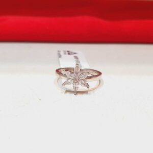 Ladies Star Ring in Sterling Silver Pure 925 BIS Hallmarked