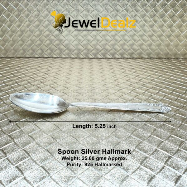 Prominent Pure Spoon Silver 925 Hallmarked Length:5.25inch