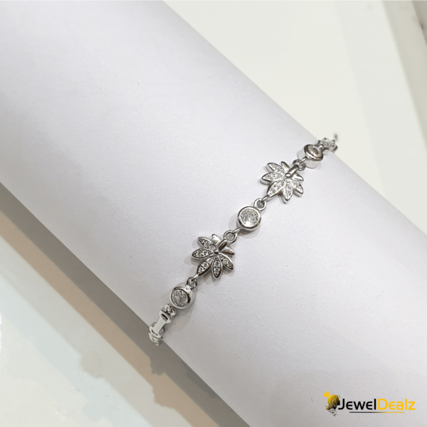 Ladies Bracelet in Sterling Silver Pure 925 BIS Hallmarked