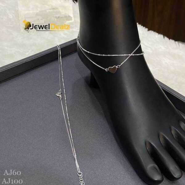 Payal/Anklet in Pure 925 Silver BIS Hallmarked