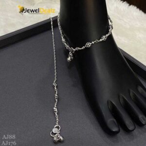 Payal/Anklet in Pure 925 Silver BIS Hallmarked