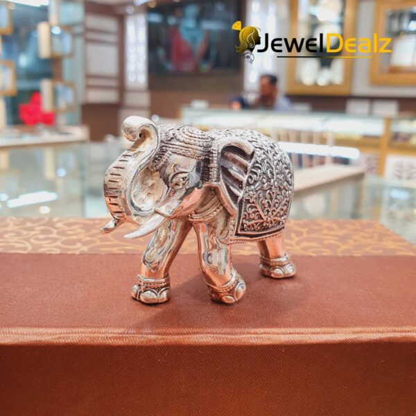 Elephant Idol in Pure Silver 925 Hallmarked