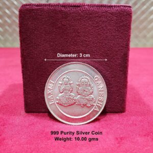 999 Pure Silver Coin 10 gms