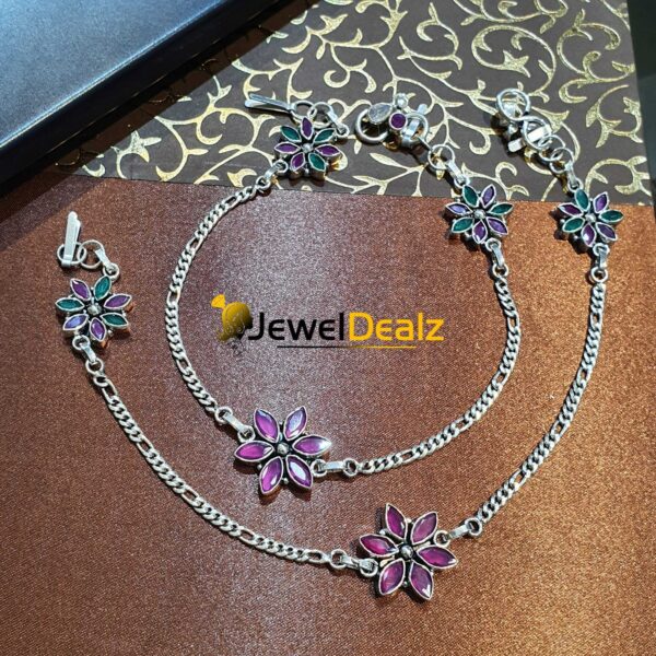 Payal/Anklet Sterling Pure 925 Silver BIS Hallmarked