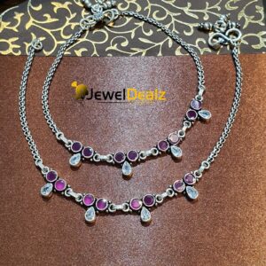 Payal/Anklet Sterling Pure 925 Silver BIS Hallmarked