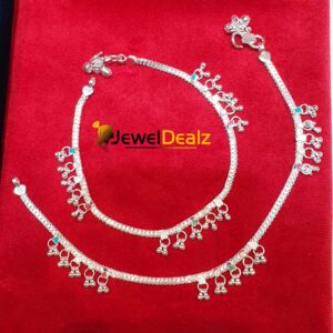 Payal/Anklet Sterling Pure 925 Silver BIS Hallmarked