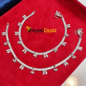 Payal/Anklet Sterling Pure 925 Silver BIS Hallmarked