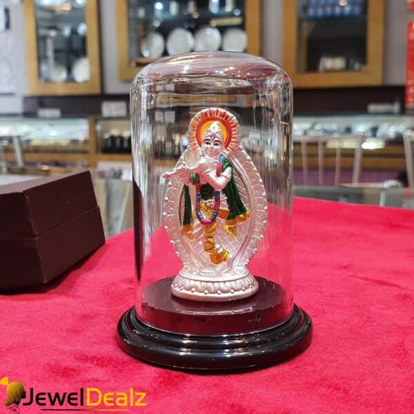 Krishna in Pure 999 Hallmark Silver