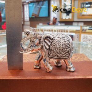 Elephant Idol in Pure Silver 925 Hallmarked