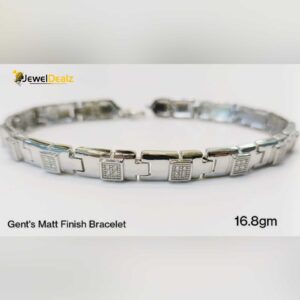 Gents Bracelet in Sterling Silver Pure 925 BIS Hallmarked