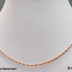 Omega Neck Chain in Sterling Silver Pure 925 BIS Hallmarked