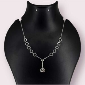 Premium Circle Chain in Sterling Silver Pure 925 BIS Hallmarked