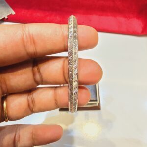 Italian Kada for Mens in Pure 925 BIS Hallmarked Size:2.12