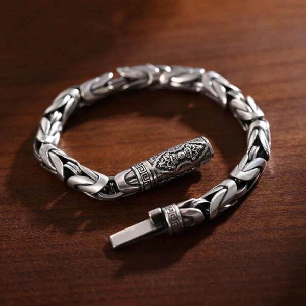 Men's Turkey Bracelets in Sterling Silver Pure 925 BIS Hallmarked