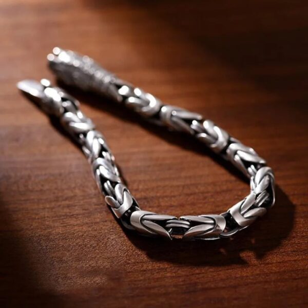 Men's Turkey Bracelets in Sterling Silver Pure 925 BIS Hallmarked