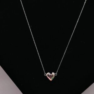 Chain with Shimmering Butterfly Pendant in Sterling Silver 925 (Copy)