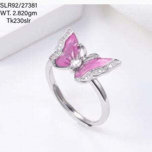 Striking square stone Ladies Ring in Sterling Silver 925 (Copy)