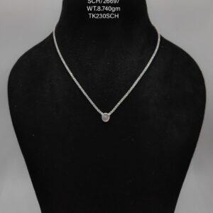 Chain with Stunning Star Pendant in Sterling Silver 925 (Copy)