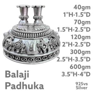 Antique Shivling with Trishul in Pure Silver 925 Hallmarked (Copy)