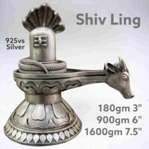 Exquisite Ganeshji Idol in Pure Silver 925 Hallmarked (Copy)