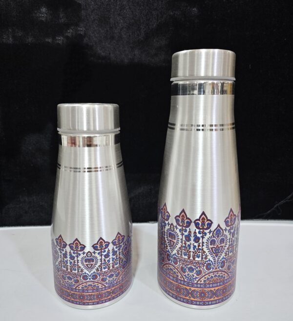 Nakkasi Silver Water Bottle Pure 925 BIS Hallmarked