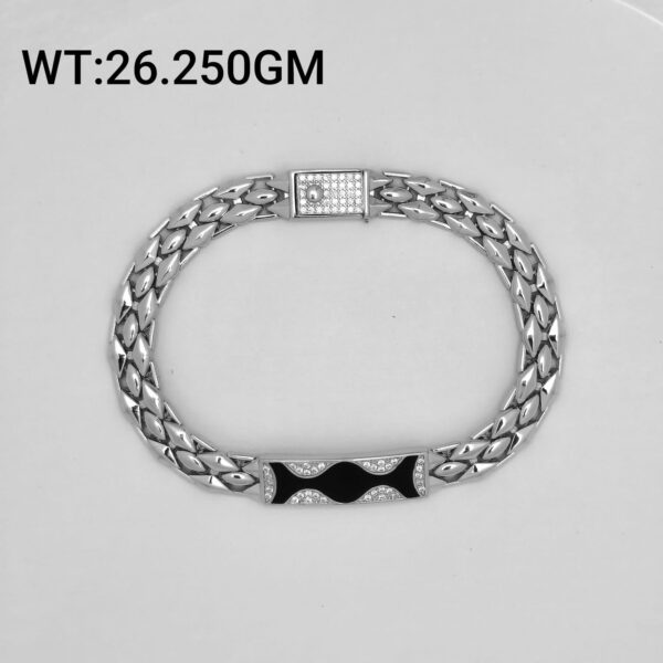 Hollow Gents Bracelets in Sterling Silver Pure 925 Hallmarked (Copy)