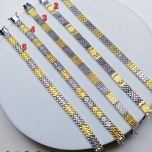 Choco SP Gents Bracelet in Sterling Silver Pure 925 BIS Hallmarked
