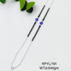 Elegant Fancy Payal/Anklet in Pure 925 Silver BIS Hallmarked (Copy)