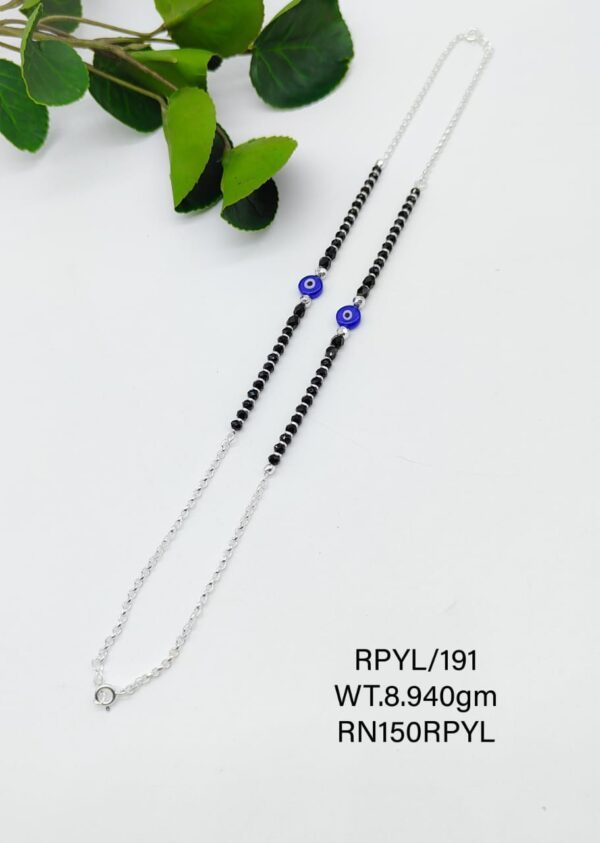 Elegant Fancy Payal/Anklet in Pure 925 Silver BIS Hallmarked (Copy)