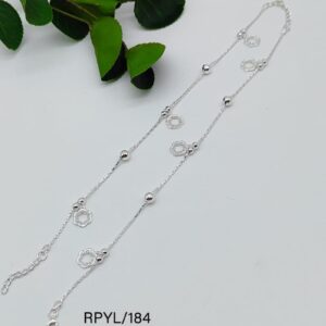 Elegant Fancy Payal/Anklet in Pure 925 Silver BIS Hallmarked (Copy)