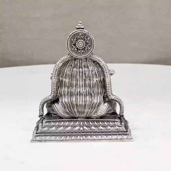 Annapoorna Devi Pure Silver Idol - Image 3
