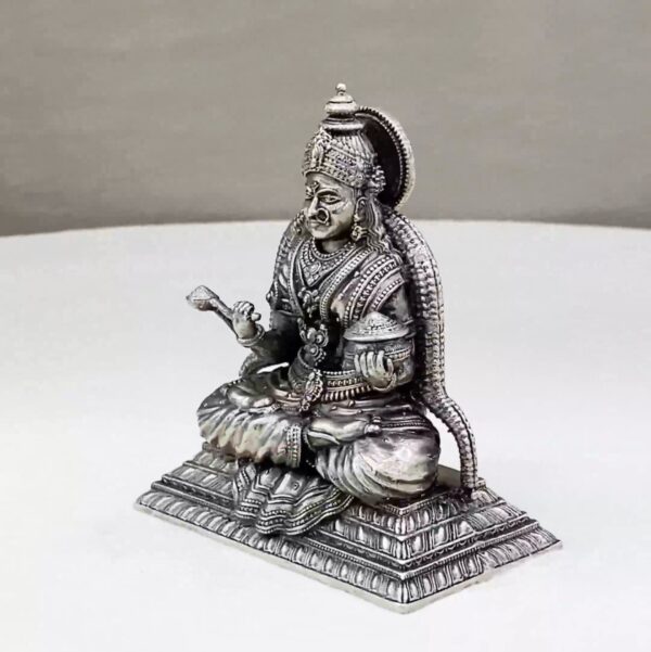 Annapoorna Devi Pure Silver Idol - Image 4
