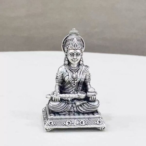 Annapoorna Peetam Pure Silver Idol