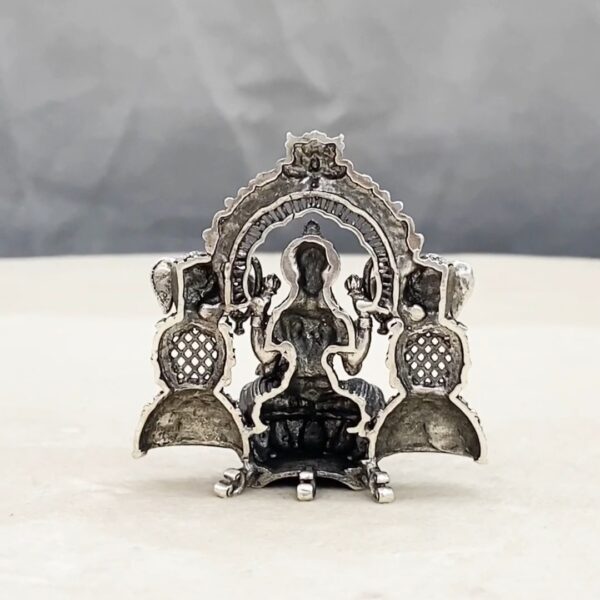 Gaja Lakshmi Pure Silver Idol