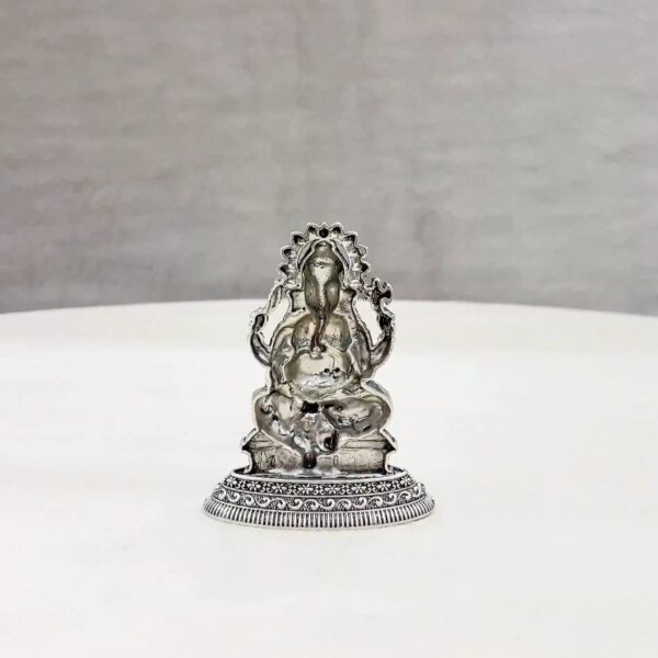 Ganesh Pure Silver Idol
