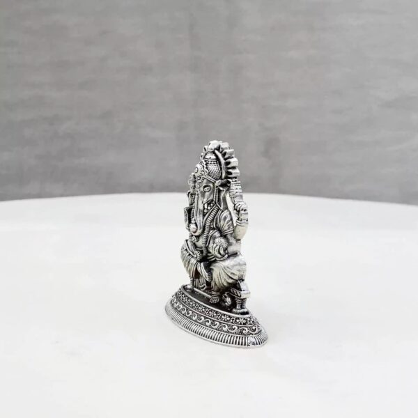 Ganesh Pure Silver Idol