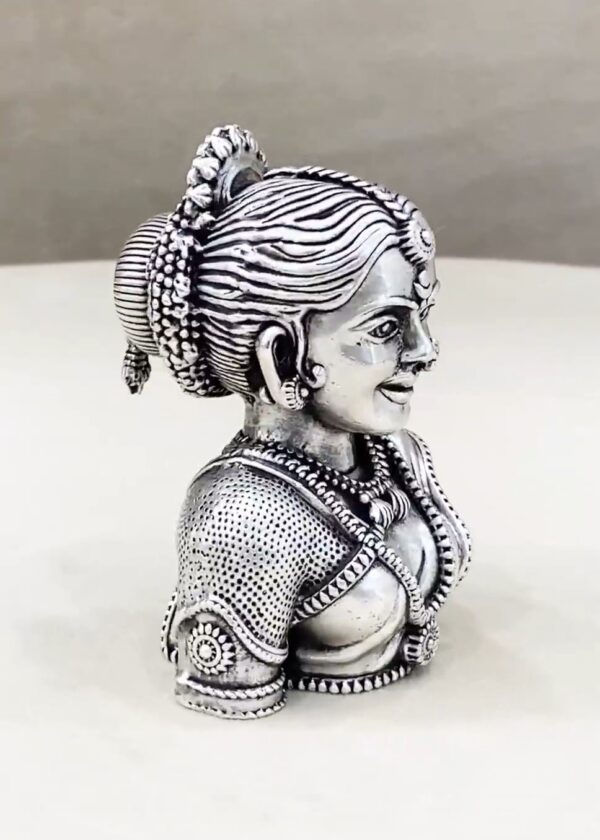 Gowri Pure Silver Idol - Image 2