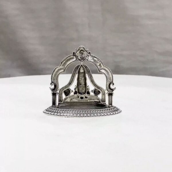 Half Balaji Arch Silver Idol