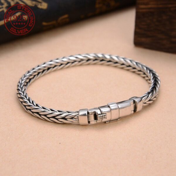 Men's Curb Turkey Bracelets in Sterling Silver Pure 925 BIS Hallmarked (Copy)