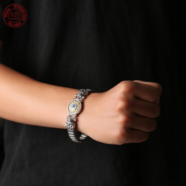 BOCAI S925 Silver Bracelet For Men (Copy)