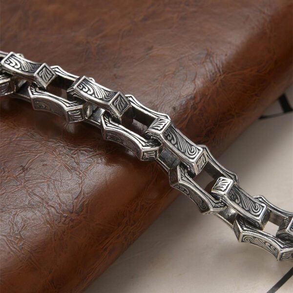 BOCAI S925 Silver Bracelet For Men