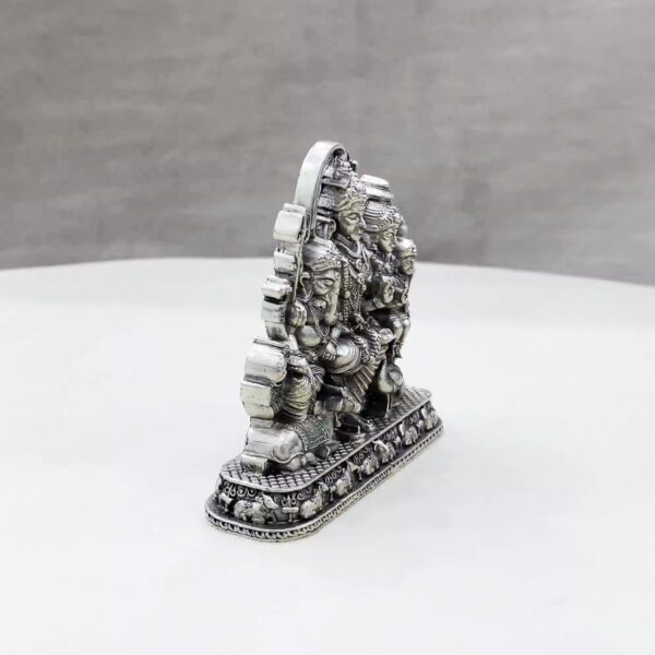 Shiv Parivaar Pure Silver Idol