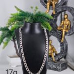 Hollow Gents Chain in Sterling Silver Pure 925 Hallmarked
