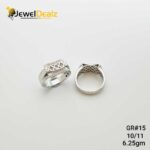 Gents Ring in Sterling Silver Pure 925 BIS Hallmarked
