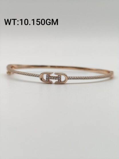Stunning ladies Bracelet in Rose Gold in Sterling Silver Pure 925
