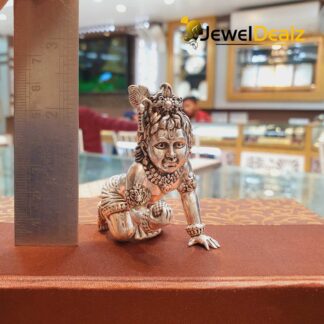 Krishna Idol in Pure Silver 925 Hallmarked