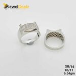 Gents Ring in Sterling Silver Pure 925 BIS Hallmarked