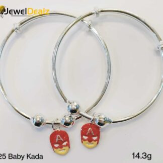 Baby Bala Adjustable in Pure Silver 925 Hallmarked